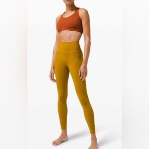 Lululemon Align tights size 2 golden spice